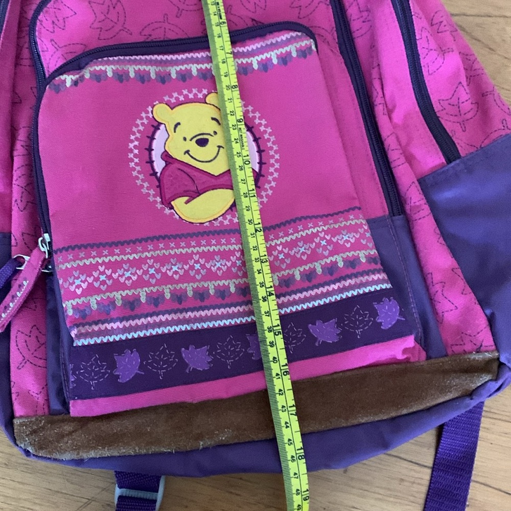 Children’s Pooh themed backpack - Picture 2 of 6